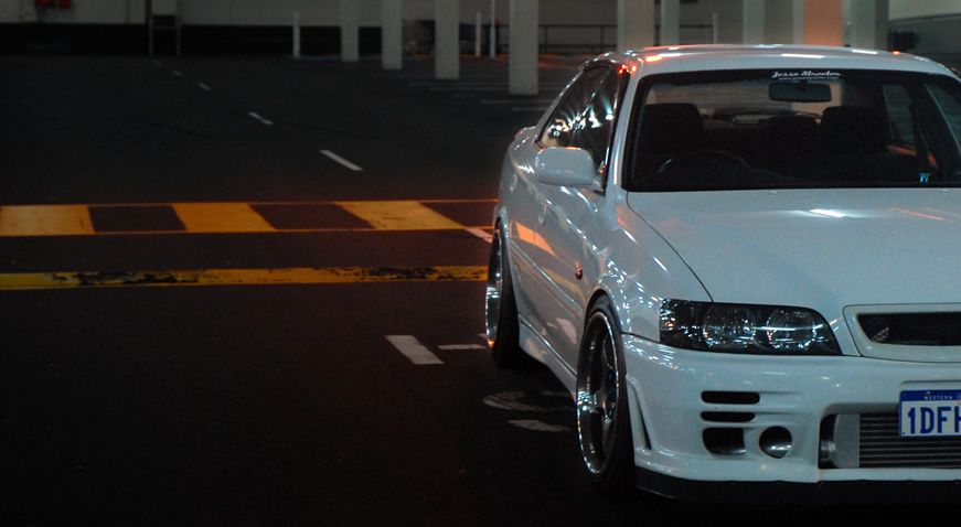photo 7 Toyota Chaser custom wheels RAYS Gram Lights 18x9.0, ET +15, tire size 225/40 R18. 18x10.0 ET+23 235/40 R18