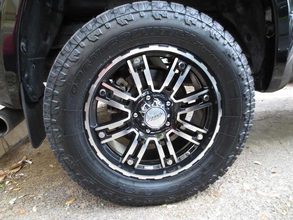 photo 1 Toyota Tundra custom wheels MB Stryker 20x9.0, ET +18, tire size 305/55 R20. x ET