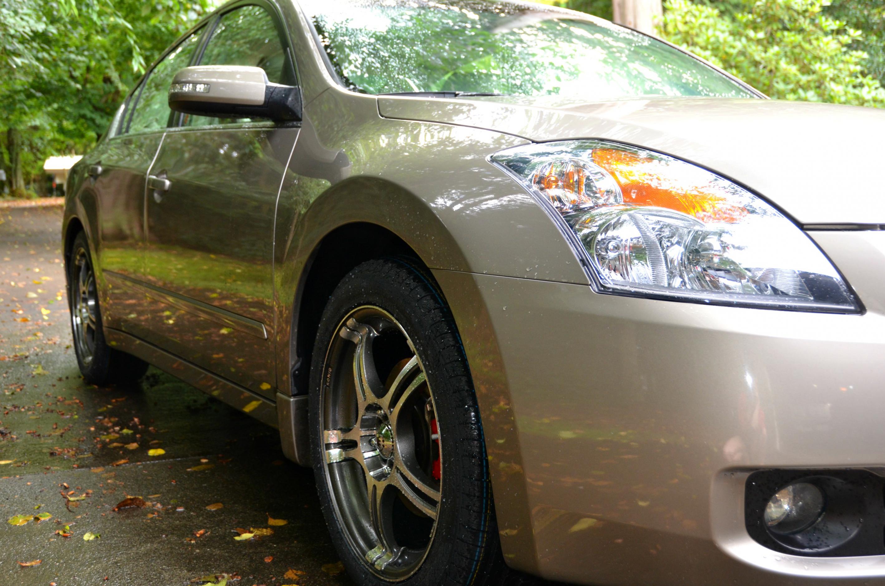 photo 2 Nissan Altima custom wheels Konig Incident  18x7.5, ET +45, tire size 235/45 R18. x ET 