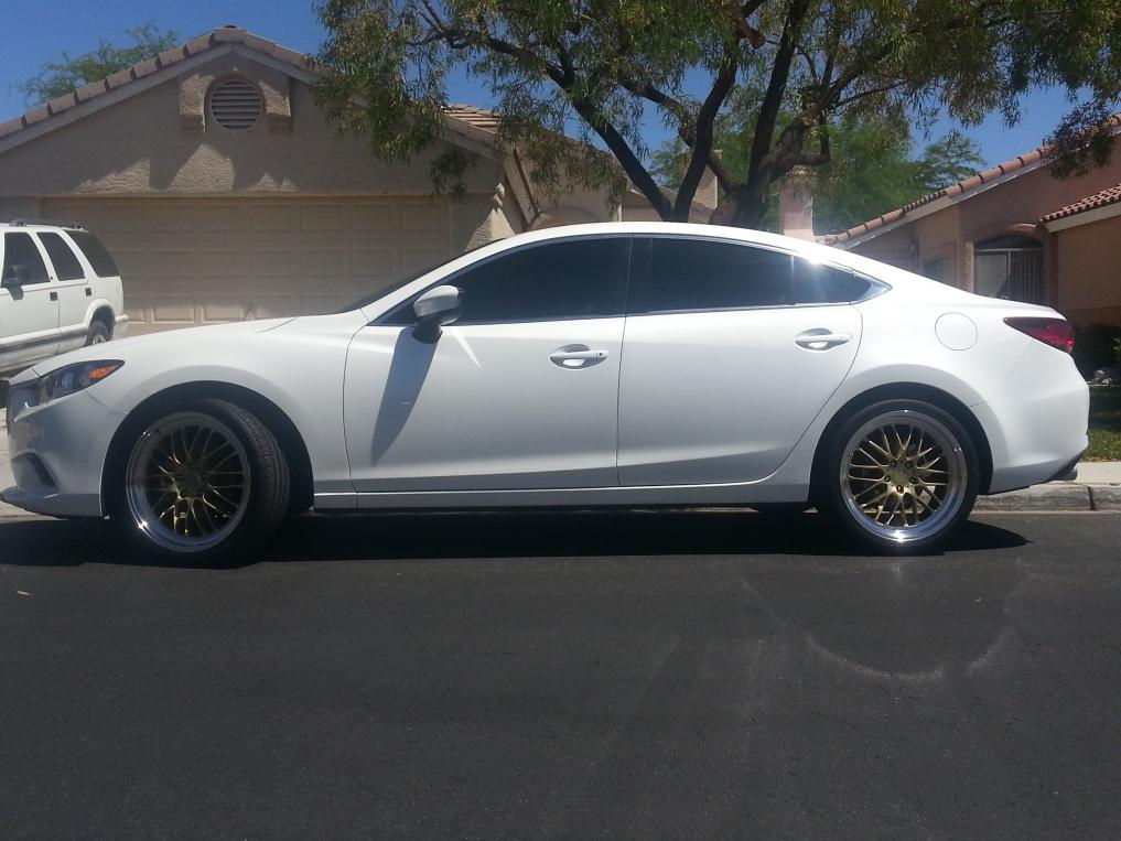 photo 1 Mazda Mazda6 custom wheels   20x8.5, ET +40, tire size 255/35 R20. x ET 