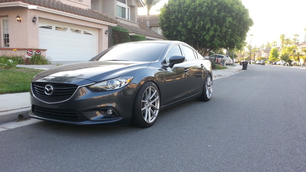 photo 2 Mazda Mazda6 custom wheels Inovit 985 19x8.5, ET +35, tire size 225/45 R19. x ET