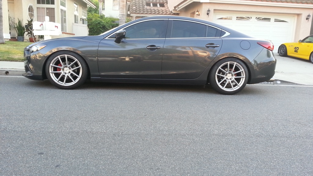photo 3 Mazda Mazda6 custom wheels Inovit 985 19x8.5, ET +35, tire size 225/45 R19. x ET