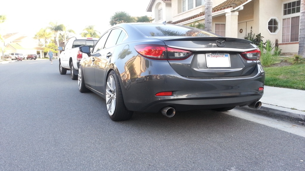 photo 4 Mazda Mazda6 custom wheels Inovit 985 19x8.5, ET +35, tire size 225/45 R19. x ET