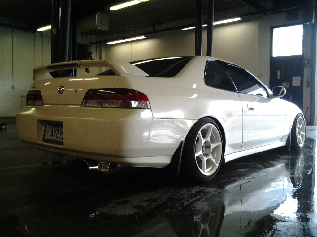 photo 3 Honda Prelude custom wheels Kosei K1 16x8.5, ET +22, tire size 205/45 R16. x ET
