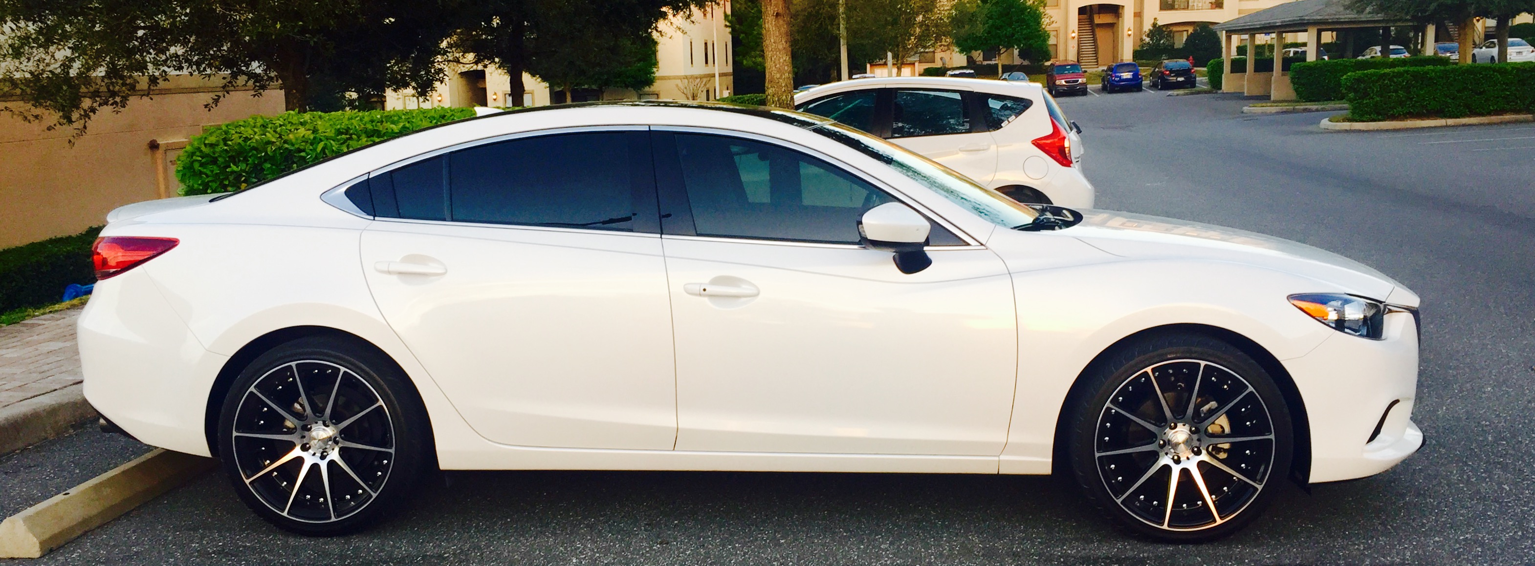 photo 4 Mazda Mazda6 custom wheels   20x8.5, ET , tire size 225/45 R20. x ET