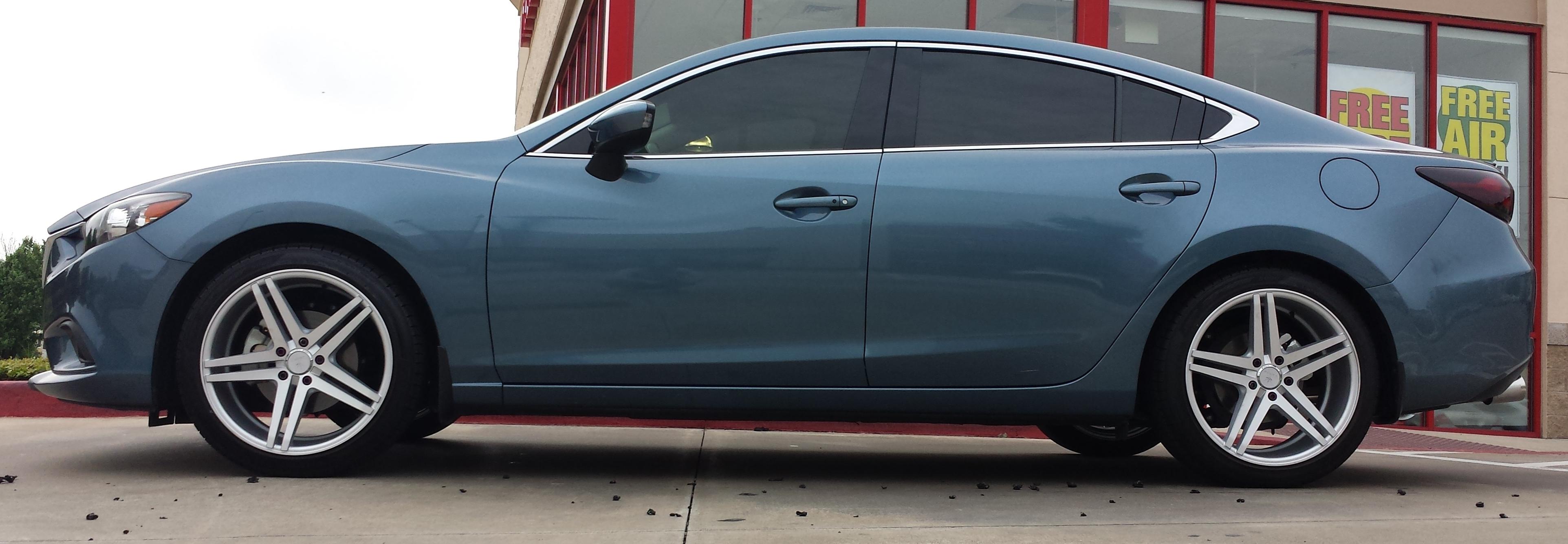 photo 1 Mazda Mazda6 custom wheels   19x, ET , tire size X R19. x ET 