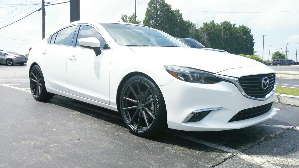 photo 1 Mazda Mazda6 custom wheels 20x8.5, ET +40, tire size 245/35 R20. x ET