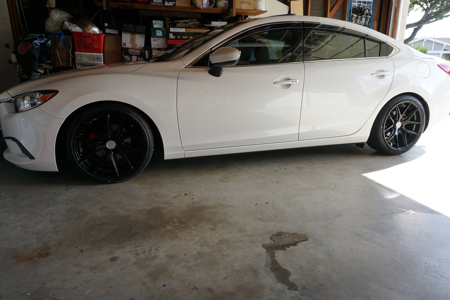 photo 2 Mazda Mazda6 custom wheels AG M580 19x8.5, ET +35, tire size 235/35 R19. 19x9.5 ET+40 245/45 R19