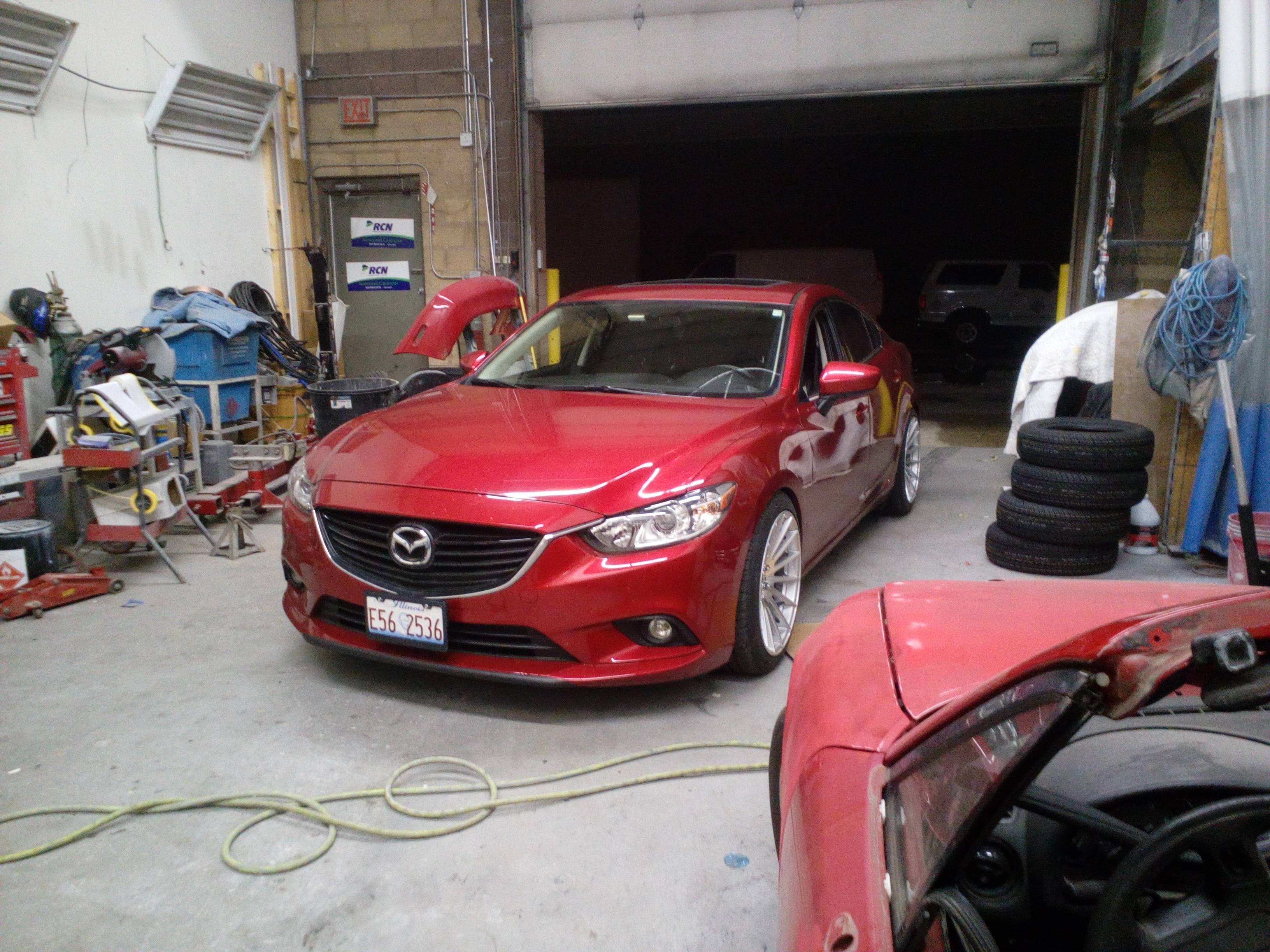 photo 1 Mazda Mazda6 custom wheels   19x10.0, ET +40, tire size 255/40 R19. x ET