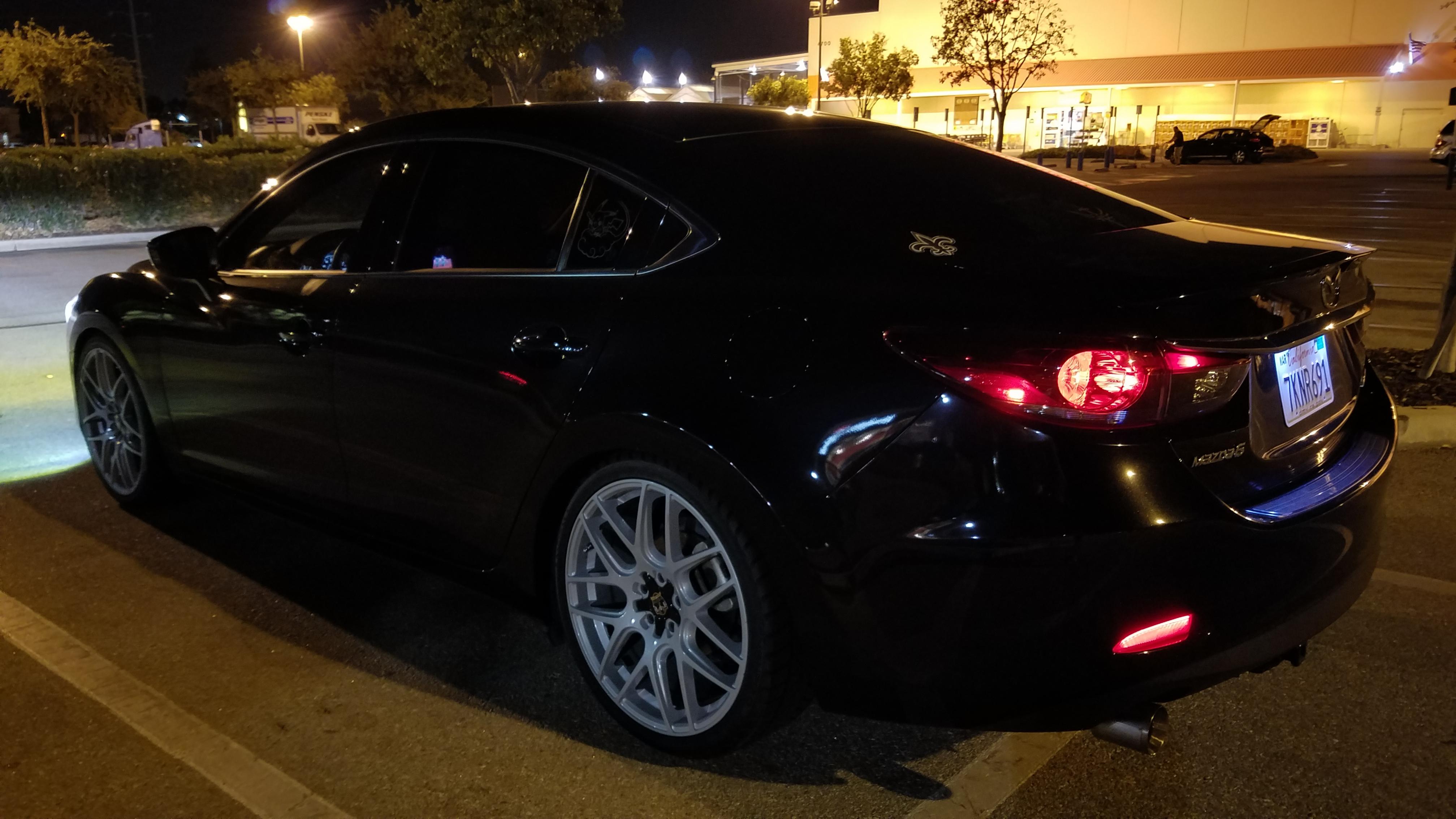 photo 1 Mazda Mazda6 custom wheels Motiv 409MB   20x8.5, ET +40, tire size 245/35 R20. x ET