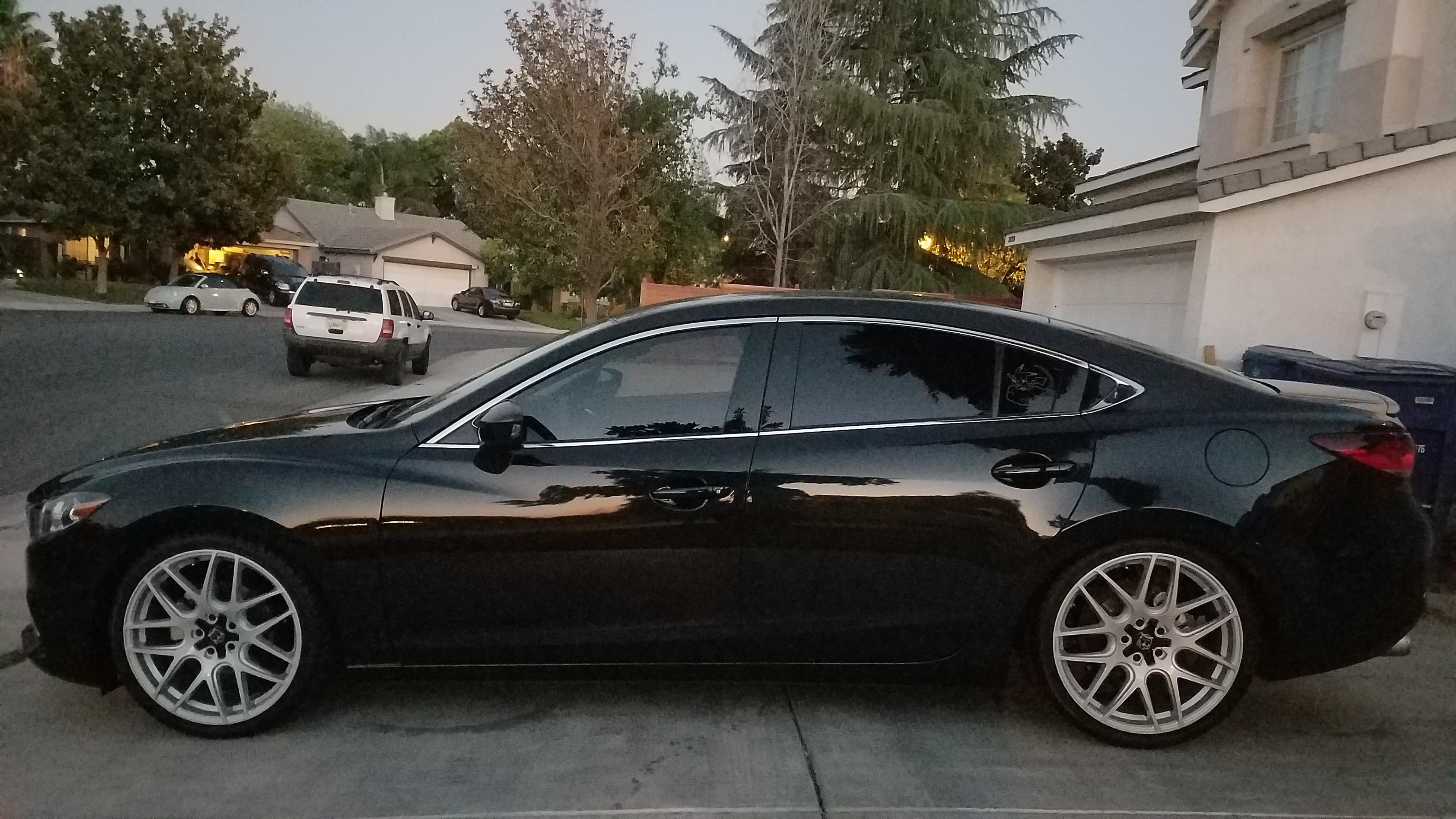 photo 3 Mazda Mazda6 custom wheels Motiv 409MB   20x8.5, ET +40, tire size 245/35 R20. x ET