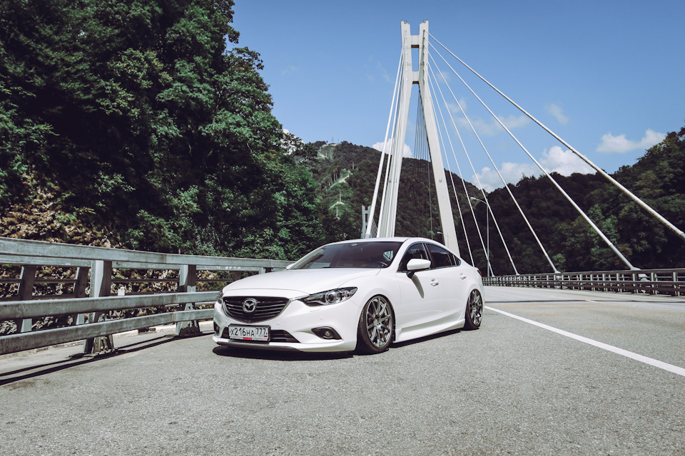 photo 2 Mazda Mazda6 custom wheels Racing Kreutzer XI 19x8.5, ET +35, tire size 225/40 R19. x ET