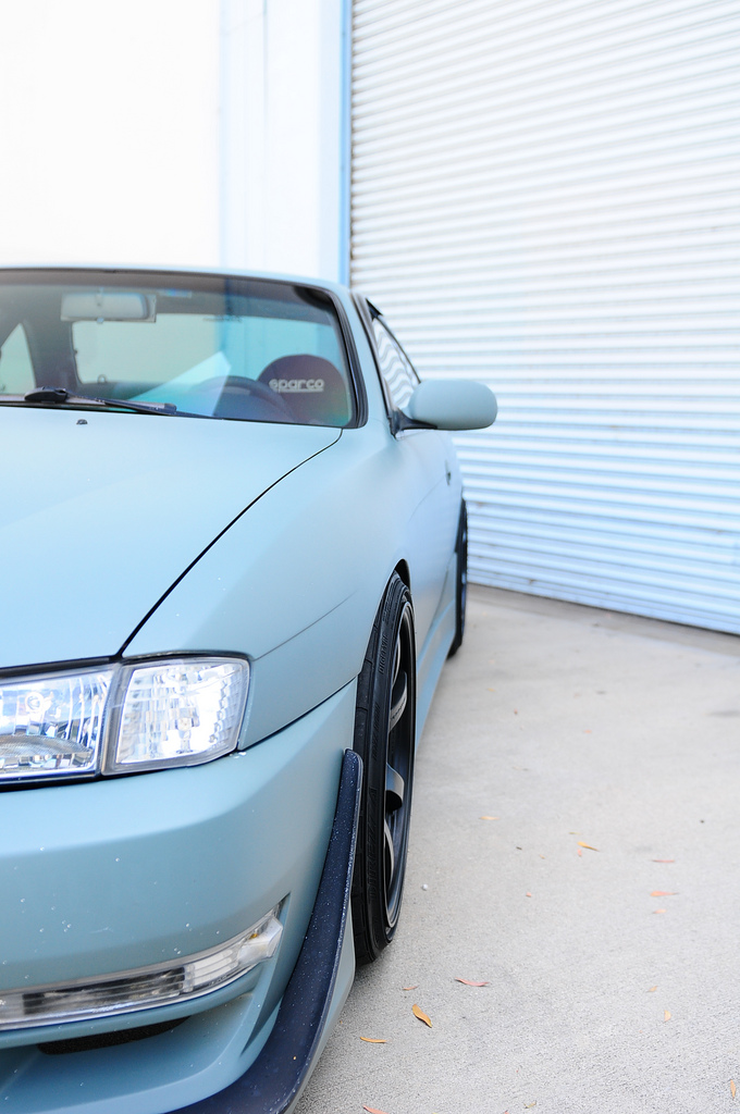 photo 2 Nissan S14 custom wheels RAYS GRAM LIGHT 57DR 18x9.5, ET +12, tire size 225/40 R18. 18x10.5 ET+22 245/40 R18