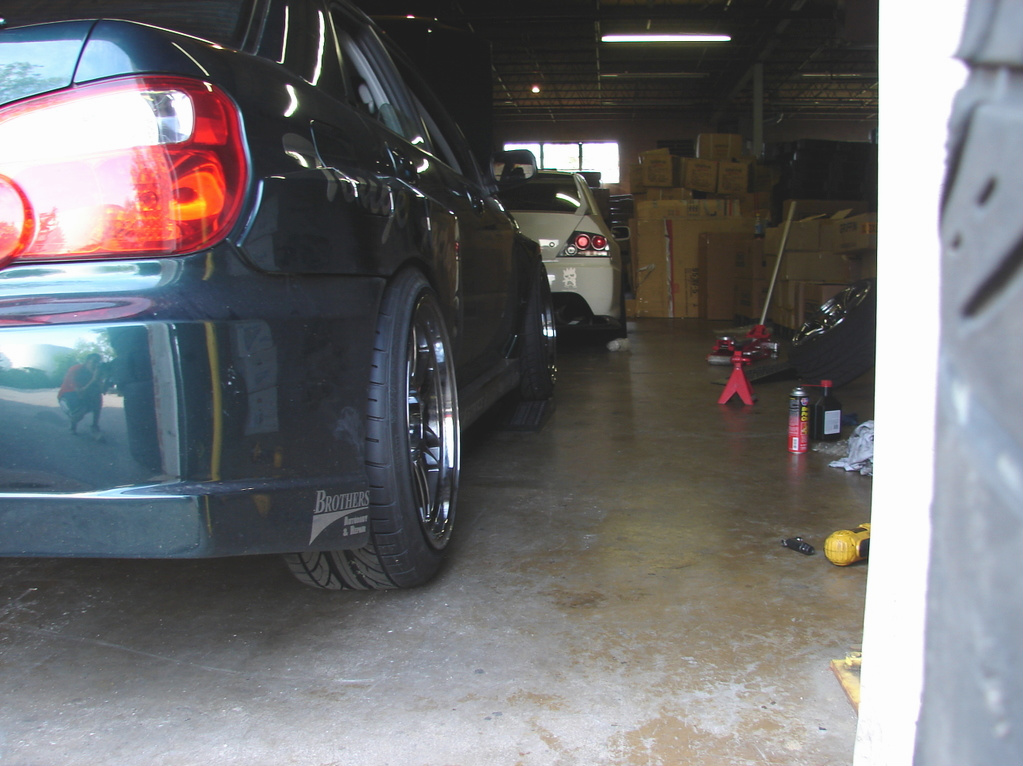 photo 8 Subaru Impreza WRX STi custom wheels Enkei RPF-1 18x10.5, ET +15, tire size 265/35 R18. x ET 