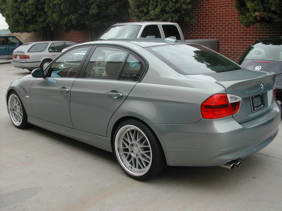 photo 3 BMW 330 custom wheels Luff  19x8.5, ET , tire size 235/35 R19. 19x10.5 ET 275/30 R19