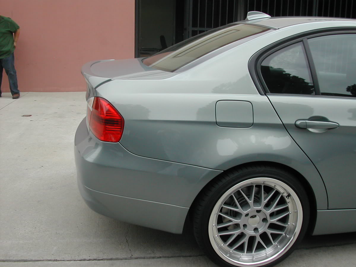photo 2 BMW 330 custom wheels Luff  19x8.5, ET , tire size 235/35 R19. 19x10.5 ET 275/30 R19
