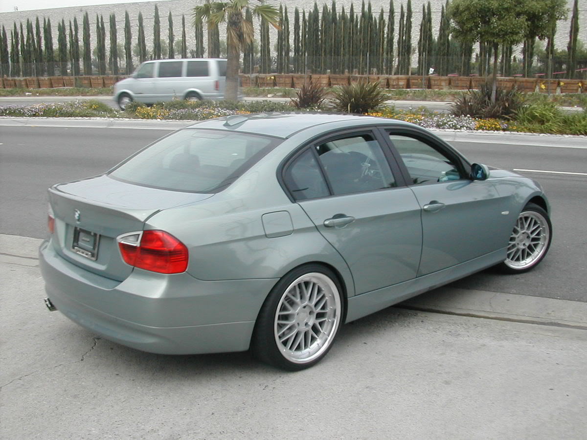 photo 5 BMW 330 custom wheels Luff  19x8.5, ET , tire size 235/35 R19. 19x10.5 ET 275/30 R19