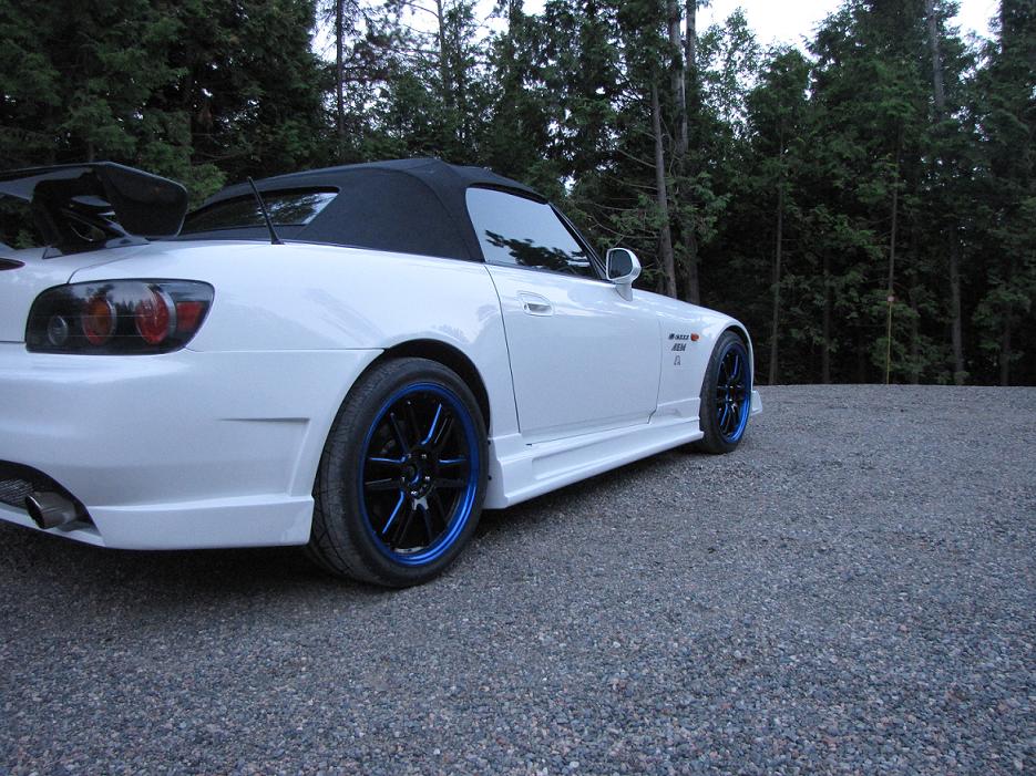 photo 1 Honda S2000 custom wheels Rays Gram Lights 57 18x8.5, ET +52, tire size 225/40 R18. x ET 255/35 R