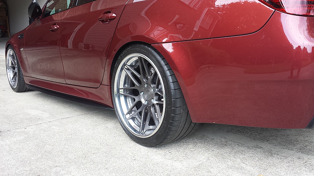 photo 2 BMW M5 custom wheels Rennen R8  20x9.5, ET , tire size 255/35 R20. 20x11.0 ET 295/30 R20