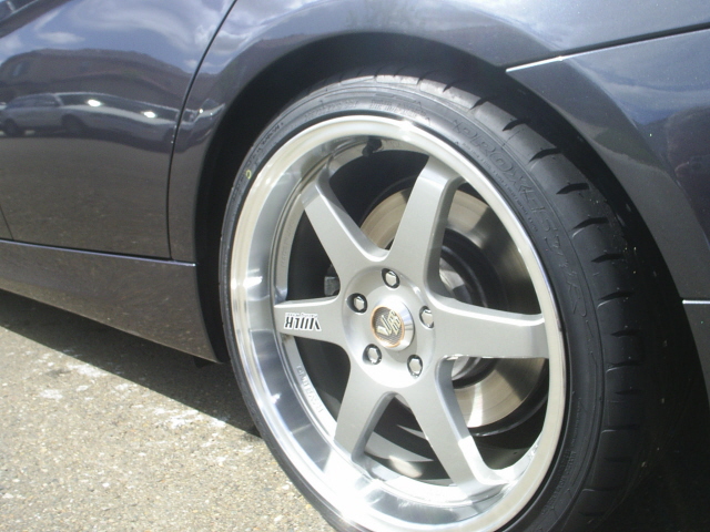 photo 2 BMW 325 custom wheels Volk LE37 19x8.5, ET , tire size X R19. 19x9.5 ET