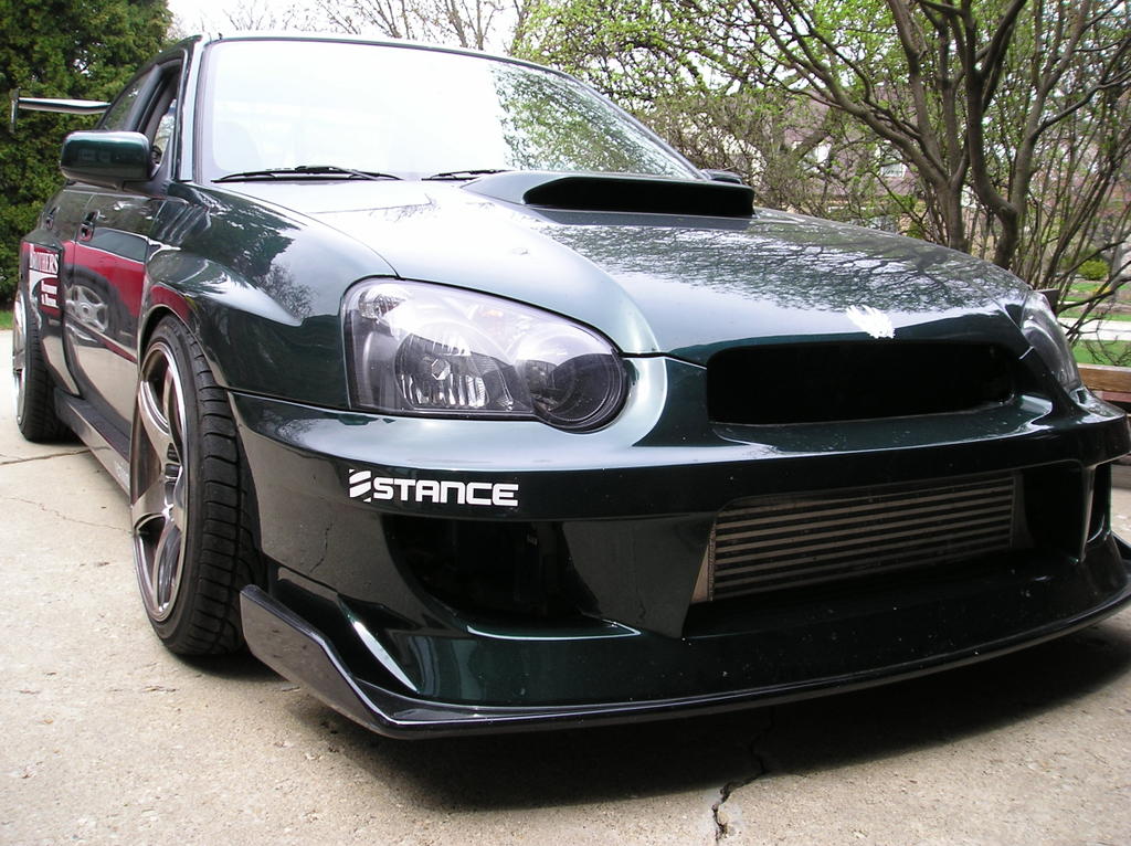 photo 1 Subaru Impreza WRX STi custom wheels Enkei RPO3 18x10.0, ET +17, tire size 255/35 R18. x ET 
