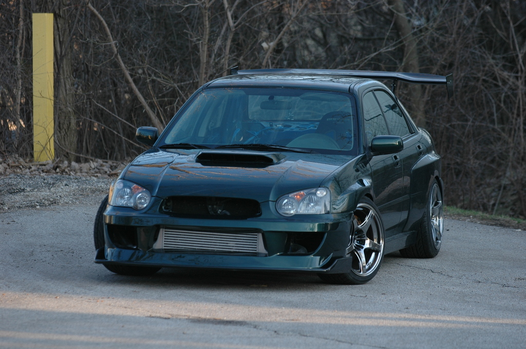 photo 6 Subaru Impreza WRX STi custom wheels Enkei RPO3 18x10.0, ET +17, tire size 255/35 R18. x ET 