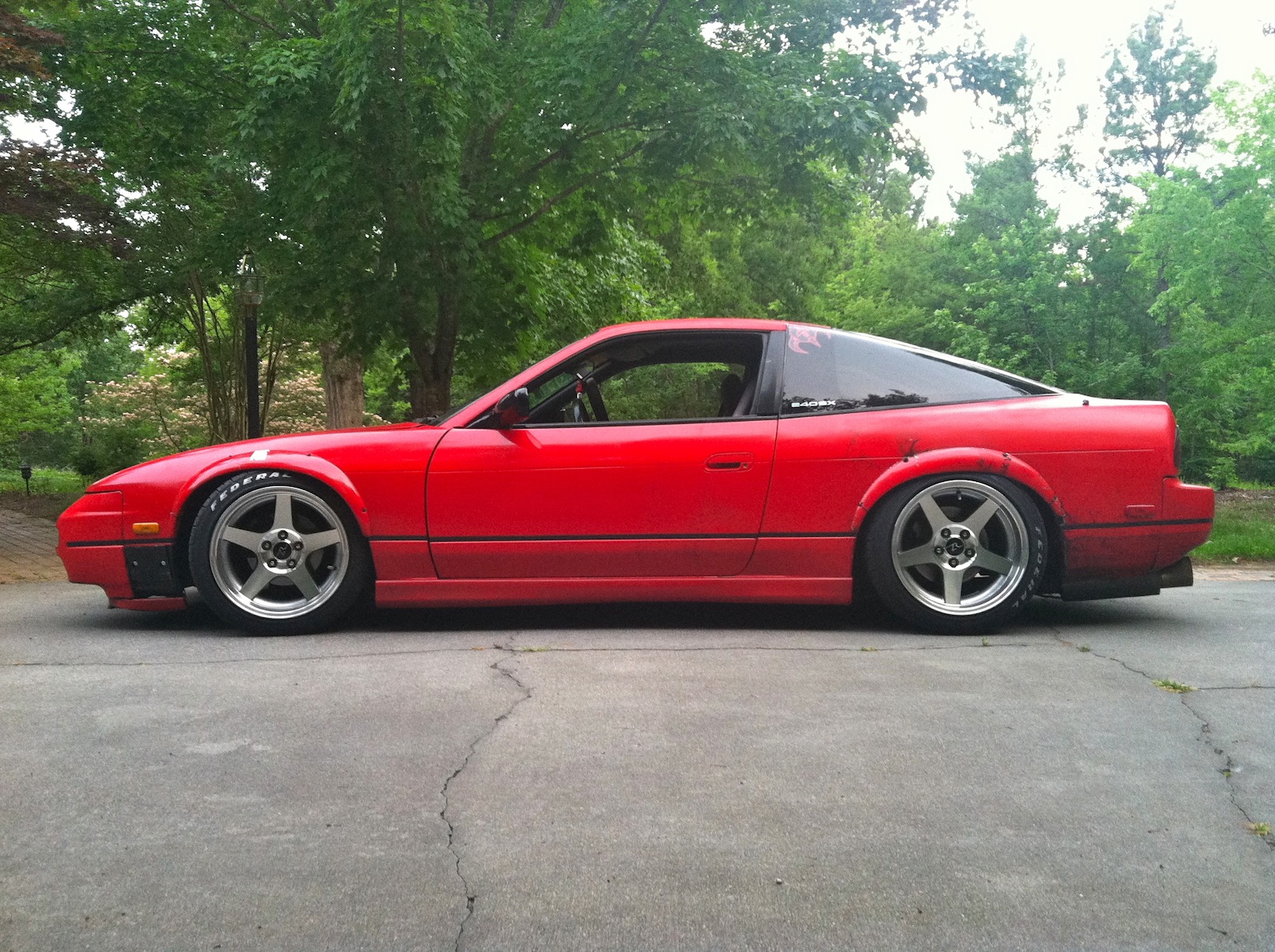 photo 9 Nissan S13 custom wheels Replica Wheels 03 Cobra Deep Dish 17x10.5, ET 0, tire size 255/40 R17. 17x10.5 ET+13