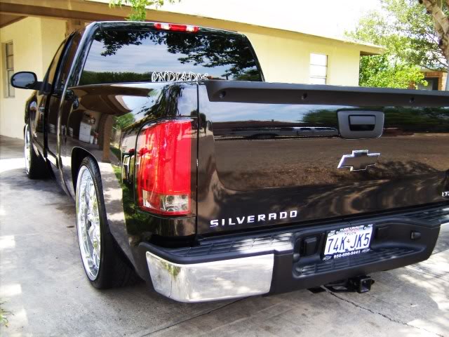 photo 3 Chevrolet Silverado 1500 custom wheels 24x, ET , tire size X R24. x ET
