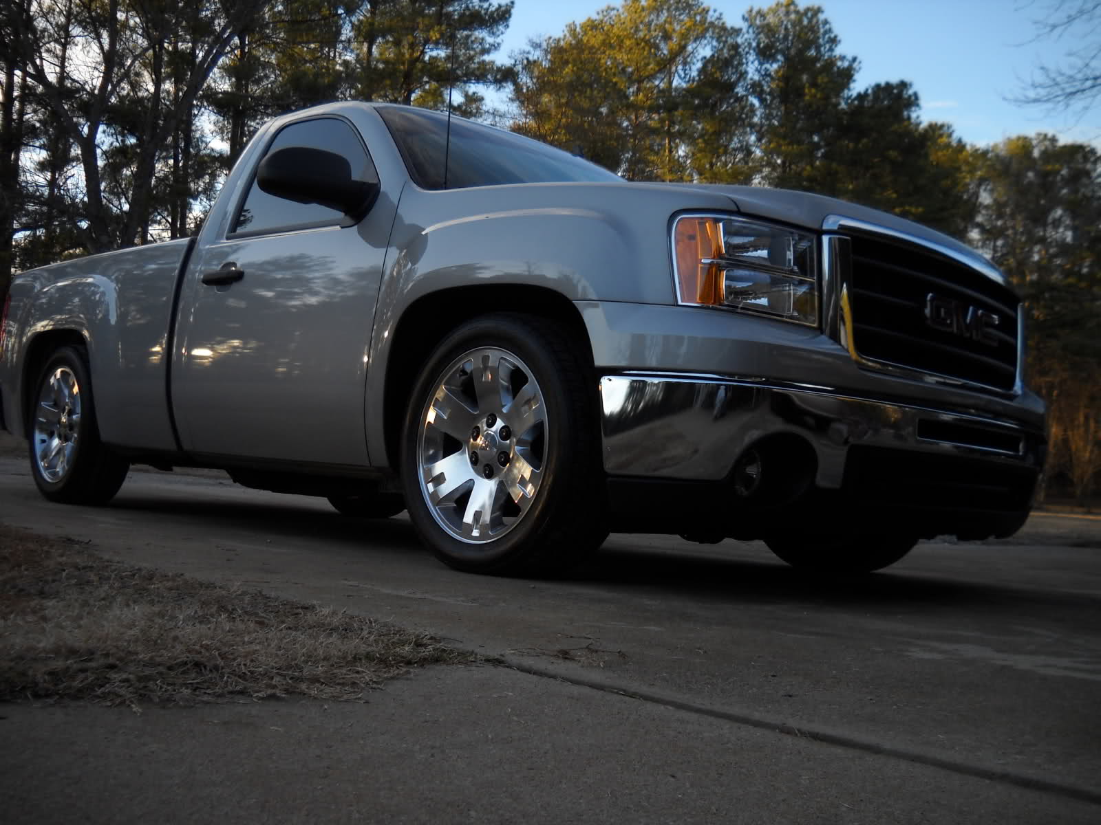 photo 1 GMC Sierra 1500HD Classic custom wheels   20x, ET , tire size X R20. x ET