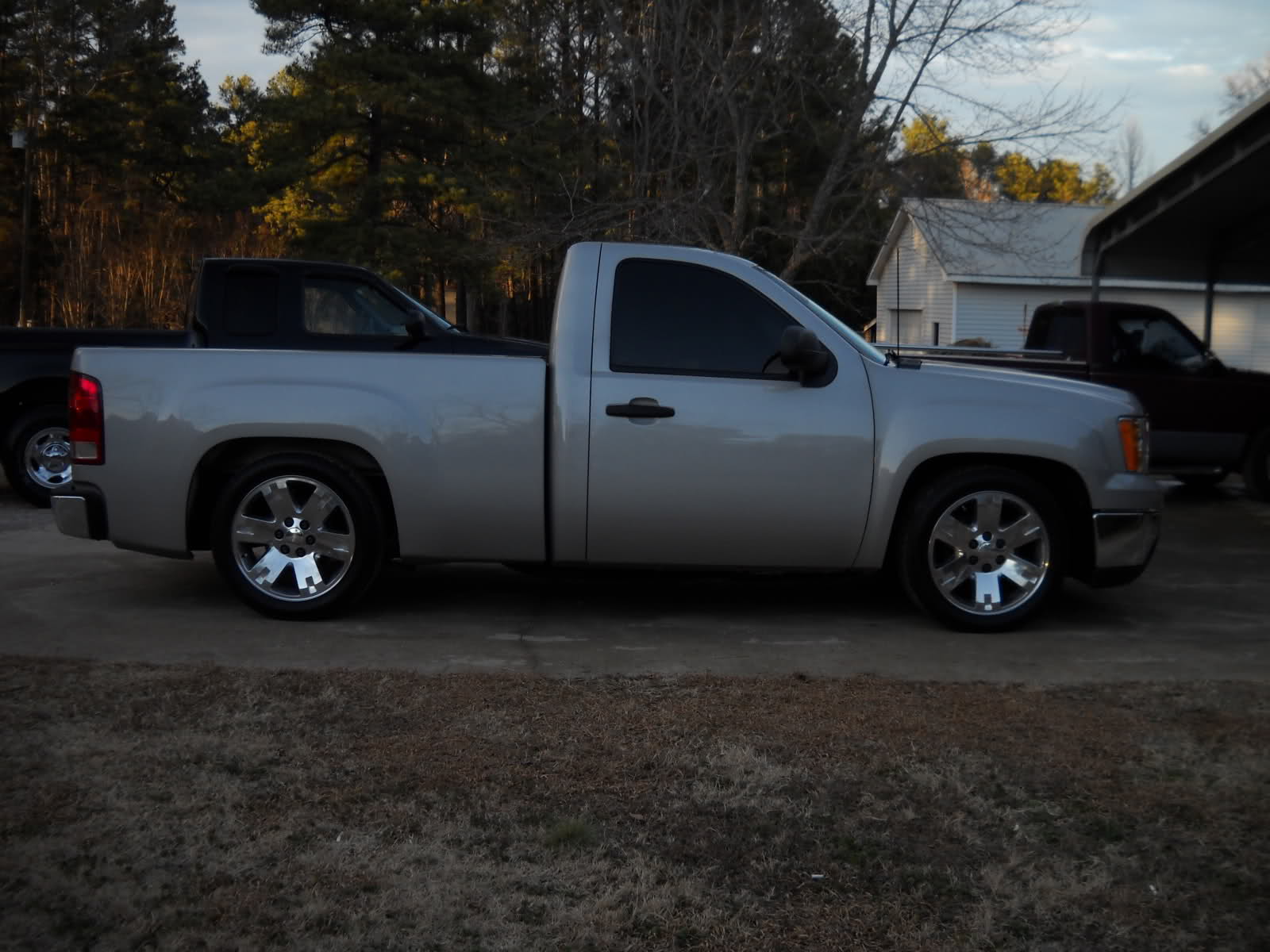 photo 3 GMC Sierra 1500HD Classic custom wheels   20x, ET , tire size X R20. x ET