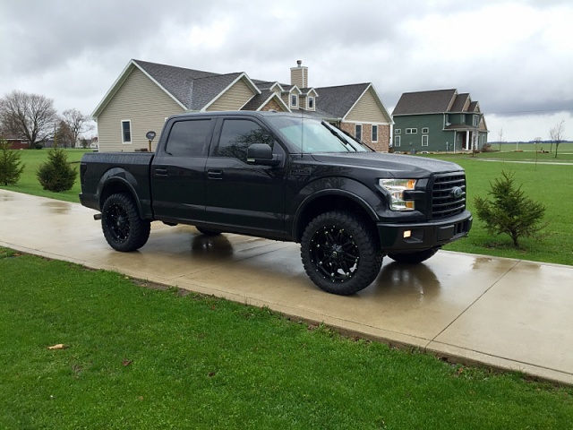 photo 1 Ford F-150 custom wheels Fuel Hostage 22x9.5, ET +20, tire size 315/50 R22. x ET