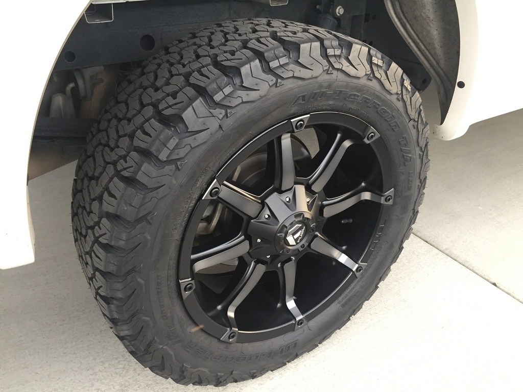 photo 1 Ford F-150 custom wheels Fuel Coupler 20x9.0, ET +20, tire size 285/55 R20. x ET 