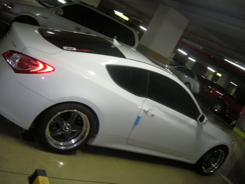 photo 1 Hyundai Genesis Coupe custom wheels Work Ewings 18x8.0, ET , tire size X R18. 18x9.0 ET