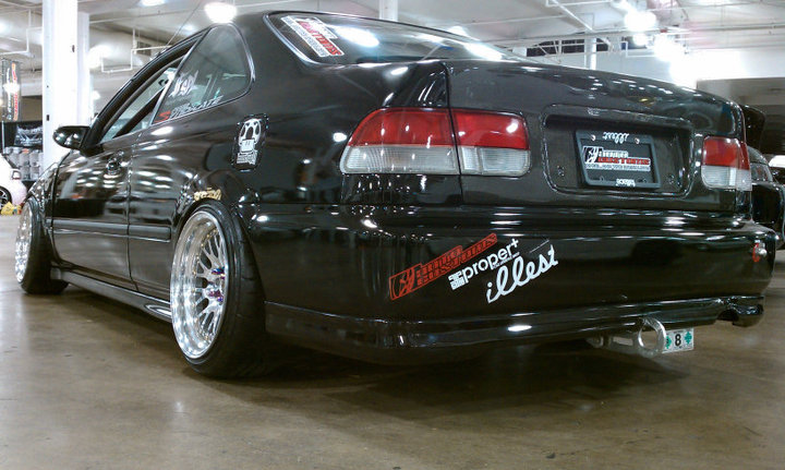 photo 2 Honda Civic custom wheels CCW Classic 16x9.5, ET +15, tire size 205/40 R16. x ET