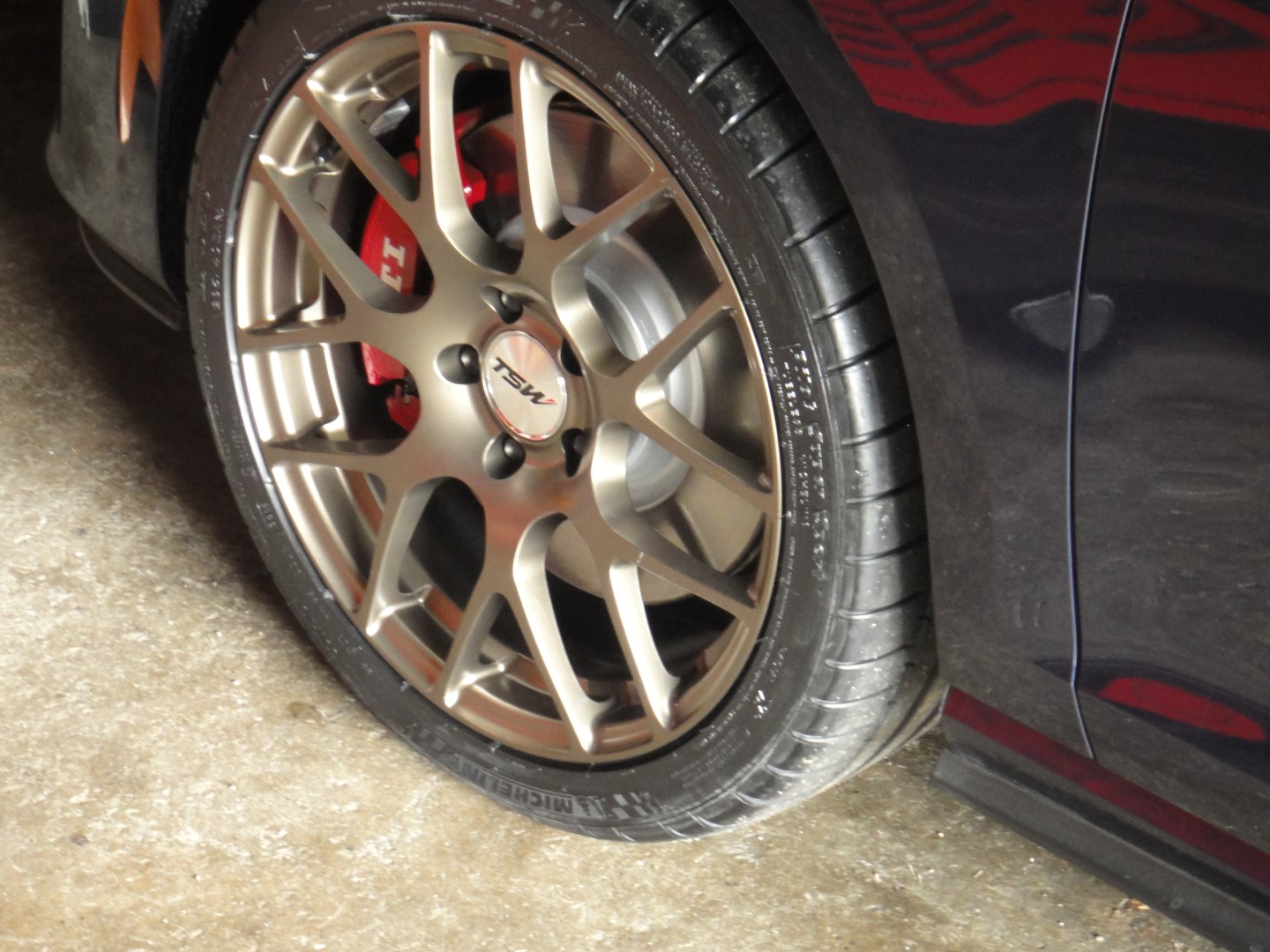 photo 1 Volkswagen GTI custom wheels   18x8.0, ET +45, tire size 235/ R18. x ET