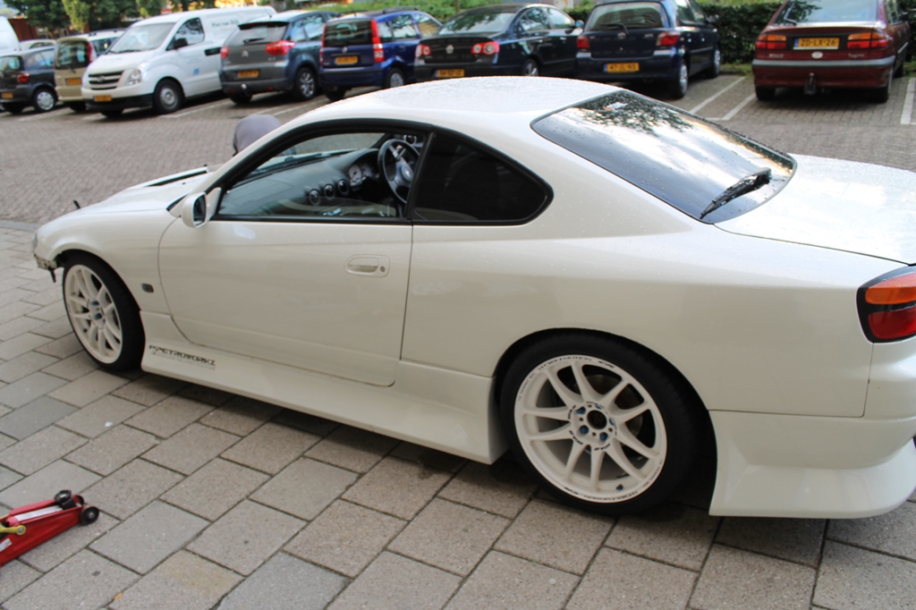 photo 1 Nissan S15 custom wheels Work Emotion CR Kai 18x8.5, ET +30, tire size 225/40 R18. 18x9.5 ET+30 265/35 R18