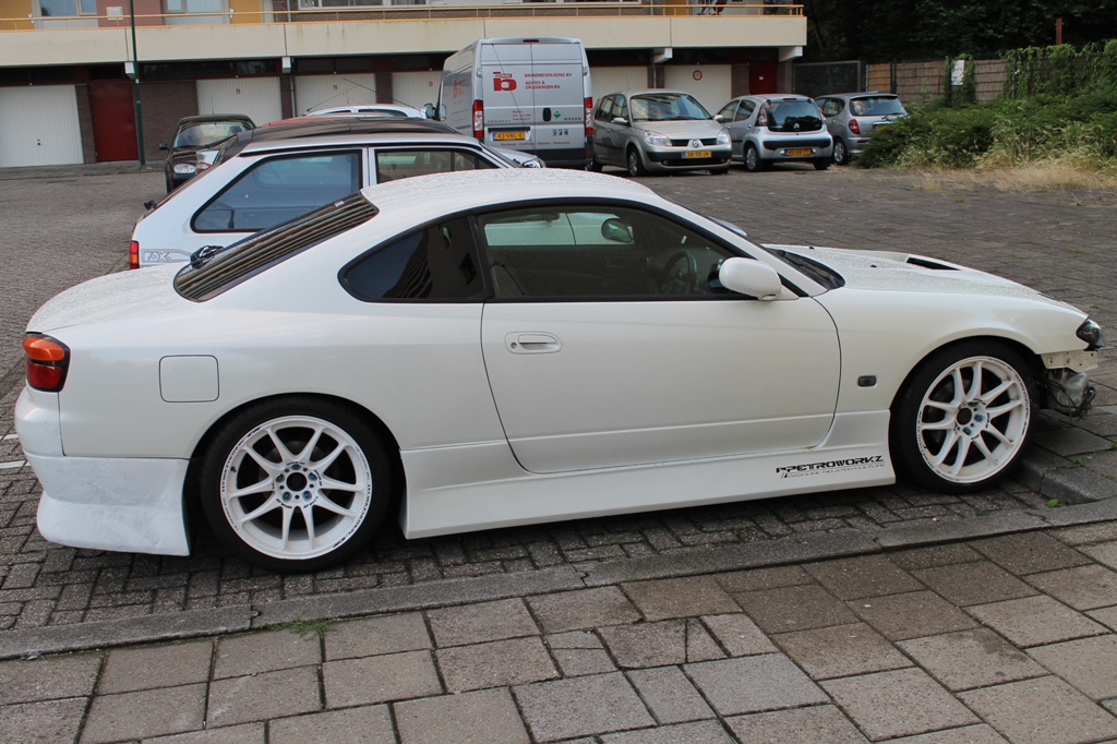 photo 5 Nissan S15 custom wheels Work Emotion CR Kai 18x8.5, ET +30, tire size 225/40 R18. 18x9.5 ET+30 265/35 R18