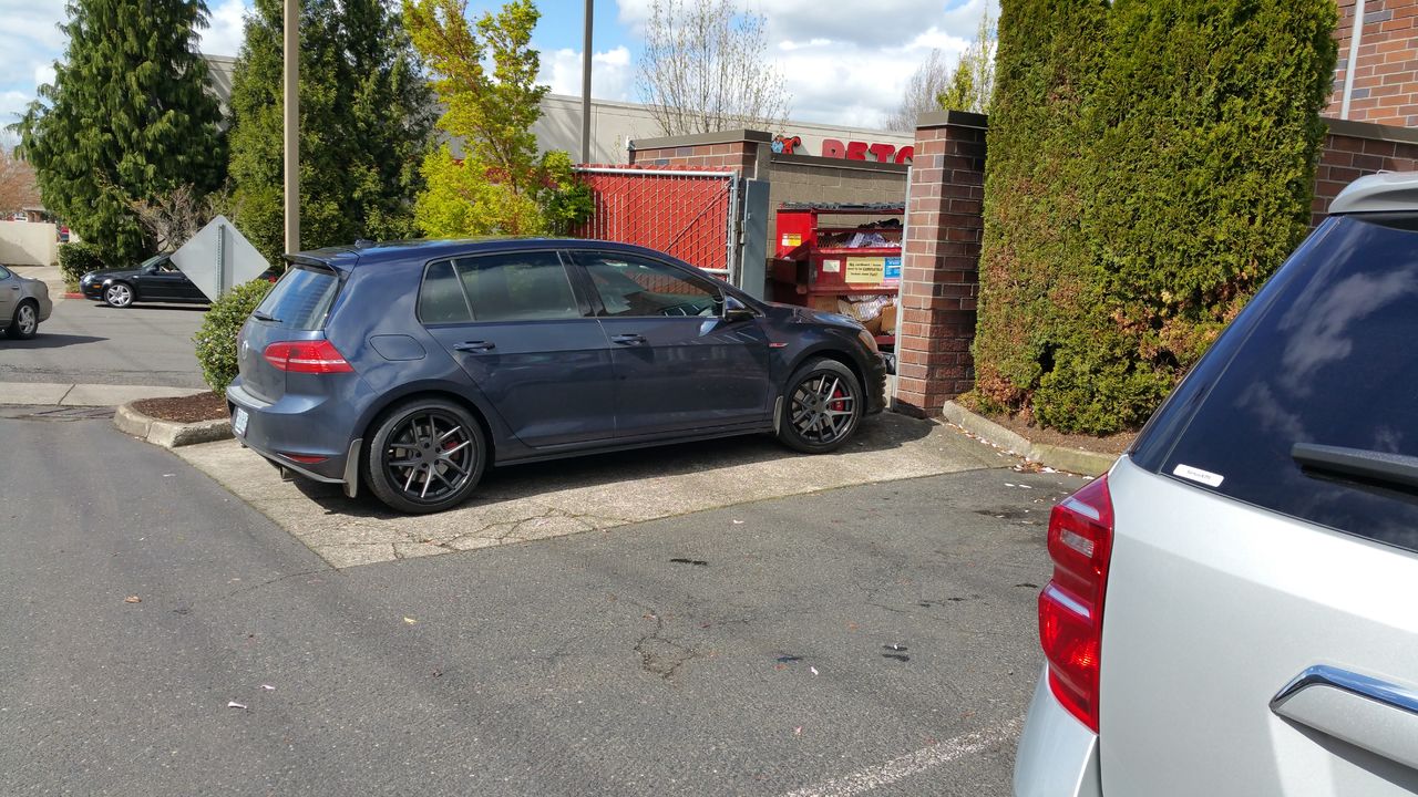 photo 1 Volkswagen GTI custom wheels Vossen VFS/2  19x9.5, ET , tire size 235/35 R19. x ET 