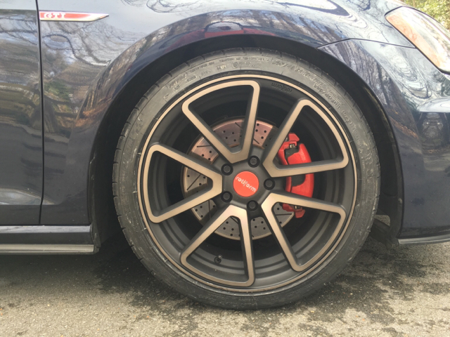 photo 1 Volkswagen GTI custom wheels Rotiform SPF  18x, ET , tire size 225/40 R18. x ET 