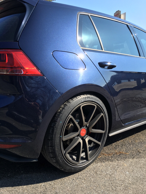photo 2 Volkswagen GTI custom wheels Rotiform SPF  18x, ET , tire size 225/40 R18. x ET 