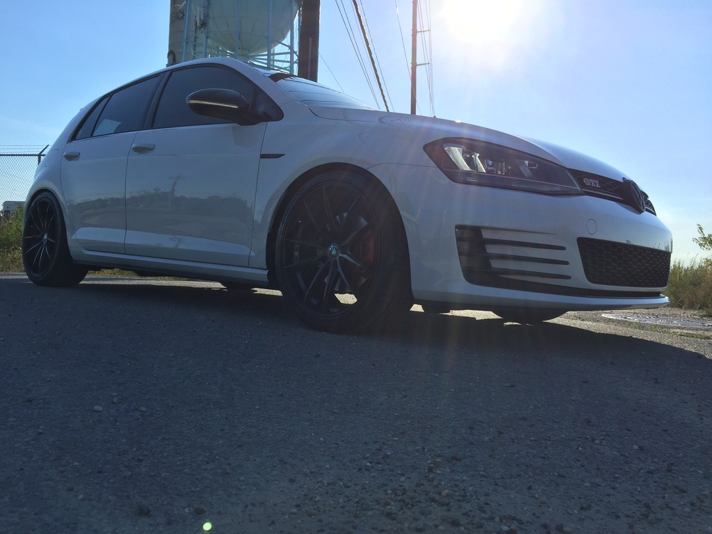 photo 3 Volkswagen GTI custom wheels Konig Oversteer  19x8.5, ET , tire size 235/35 R19. x ET 