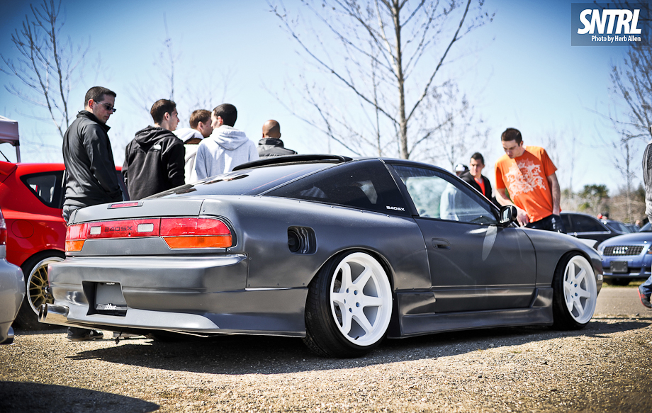 photo 1 Nissan S13 custom wheels Varrstoen 2.2.1 18x9.5, ET -3, tire size 215/35 R18. 18x10.5 ET-30 225/40 R18