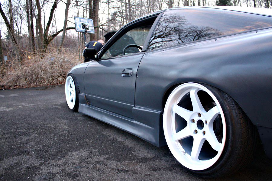 photo 3 Nissan S13 custom wheels Varrstoen 2.2.1 18x9.5, ET -3, tire size 215/35 R18. 18x10.5 ET-30 225/40 R18
