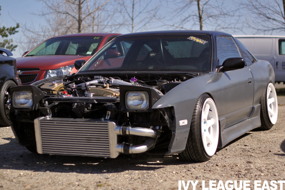 photo 4 Nissan S13 custom wheels Varrstoen 2.2.1 18x9.5, ET -3, tire size 215/35 R18. 18x10.5 ET-30 225/40 R18