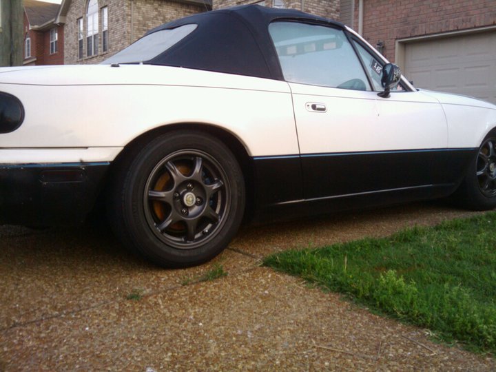 photo 1 Mazda MX-5 Miata custom wheels Enkei  14x6.5, ET , tire size 185/60 R14. x ET 