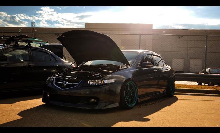 photo 1 Acura TSX custom wheels Enkei Rpf1 18x9.5, ET +15, tire size 215/35 R18. x ET