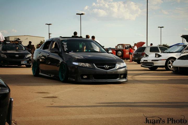 photo 2 Acura TSX custom wheels Enkei Rpf1 18x9.5, ET +15, tire size 215/35 R18. x ET