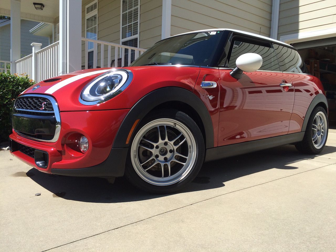 photo 1 MINI Cooper S custom wheels Enkei  RPF1  17x7.5, ET +48, tire size X R17. x ET