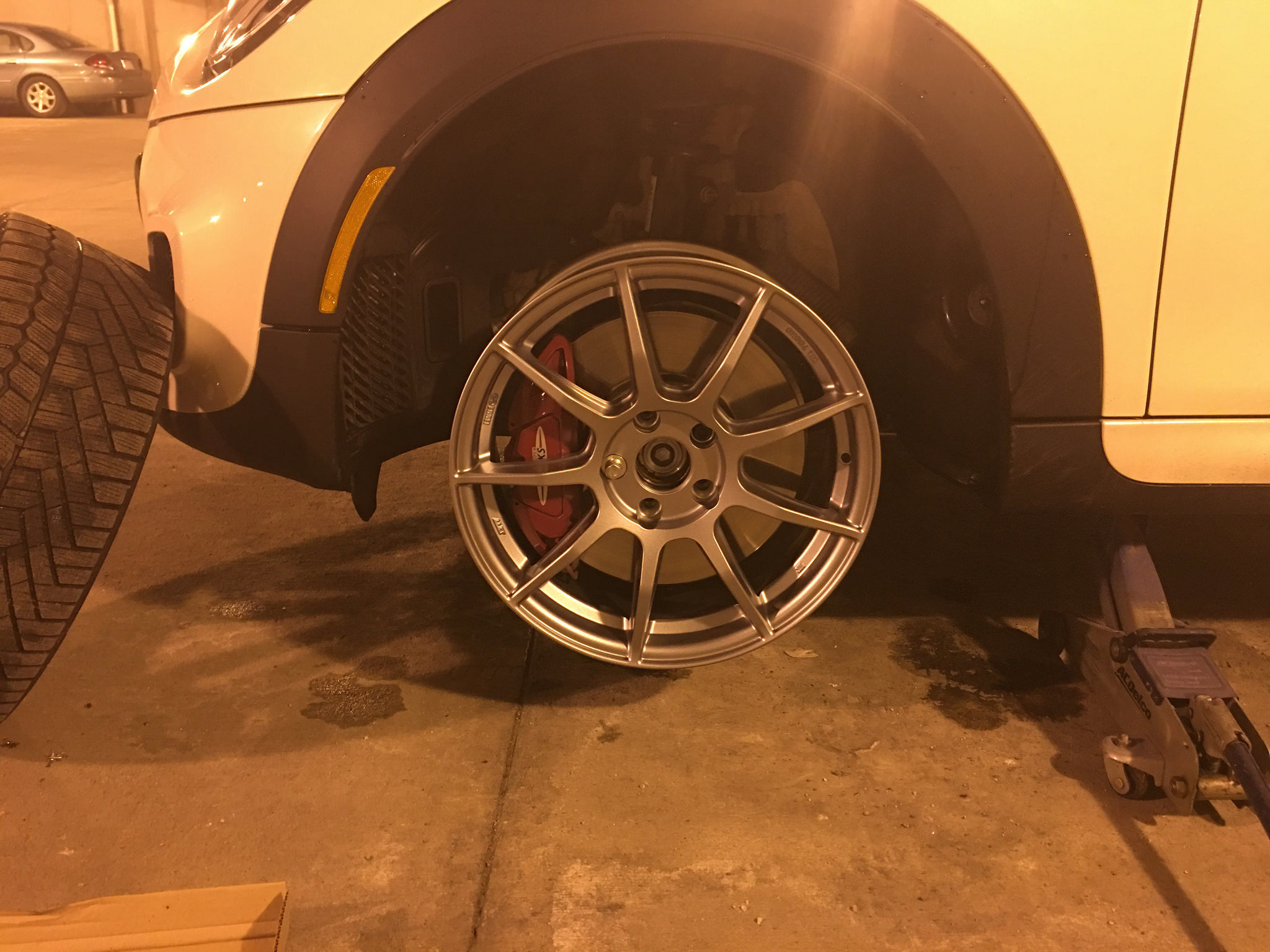 photo 2 MINI Cooper S custom wheels Enkei  TS9  17x8.0, ET +45, tire size X R17. x ET