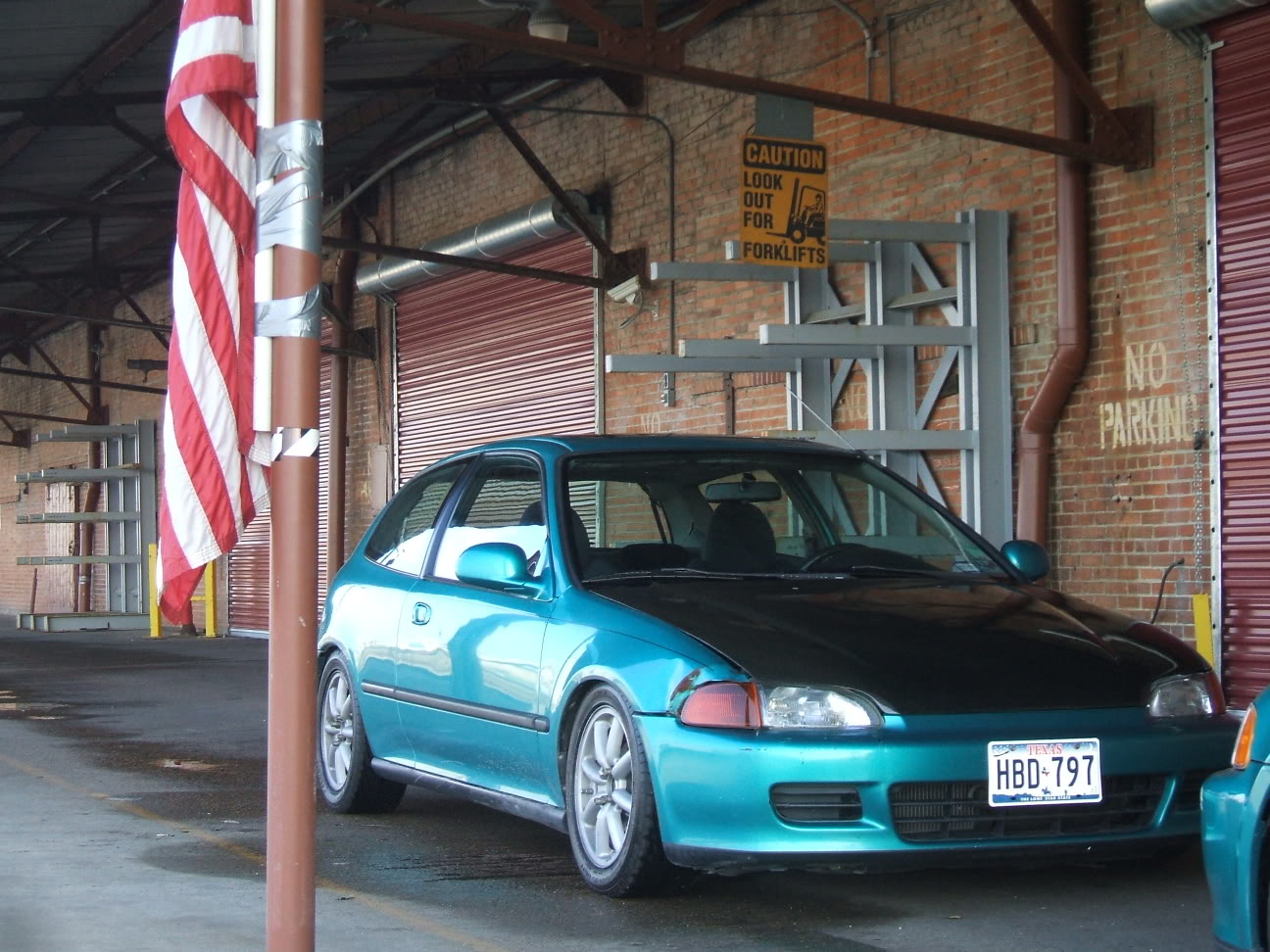 photo 1 Honda Civic custom wheels RS  Watanabe  15x6.5, ET +45, tire size 205/50 R15. x ET